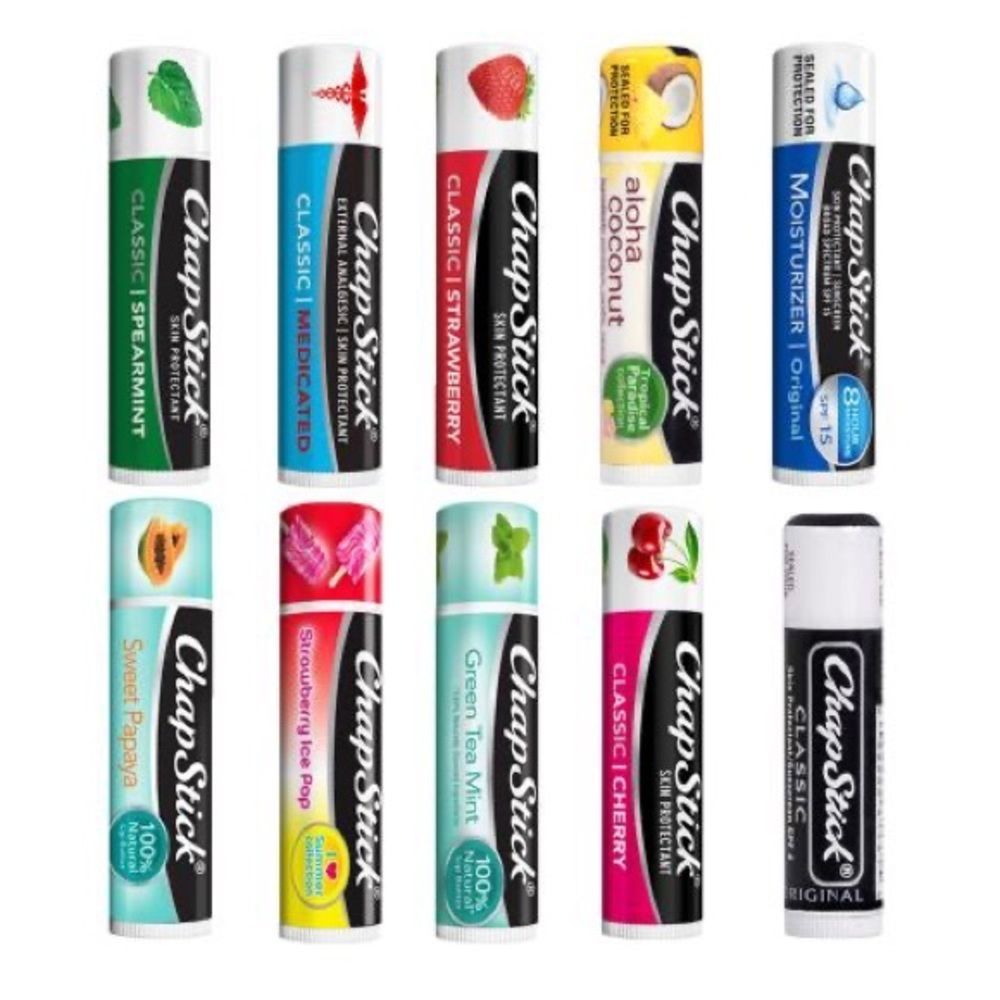 Lippies Chapstick brand mystery box 8 pcs variety mix fruits original seasonal